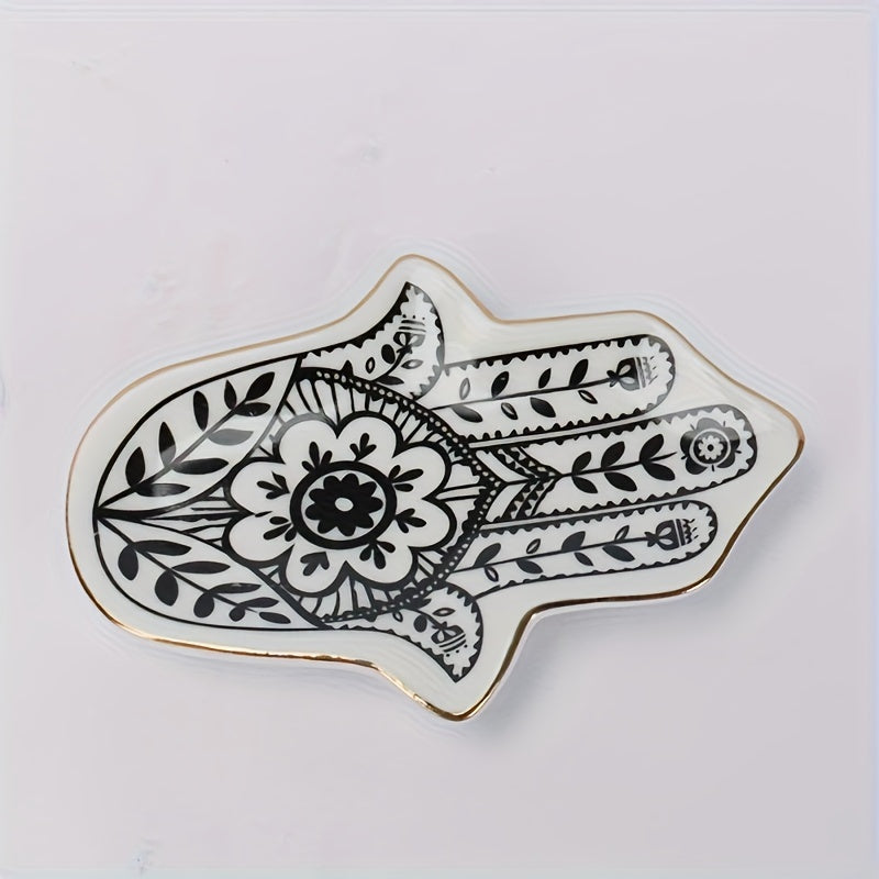 PalmTray - Ovale Keramische Sieradenlade