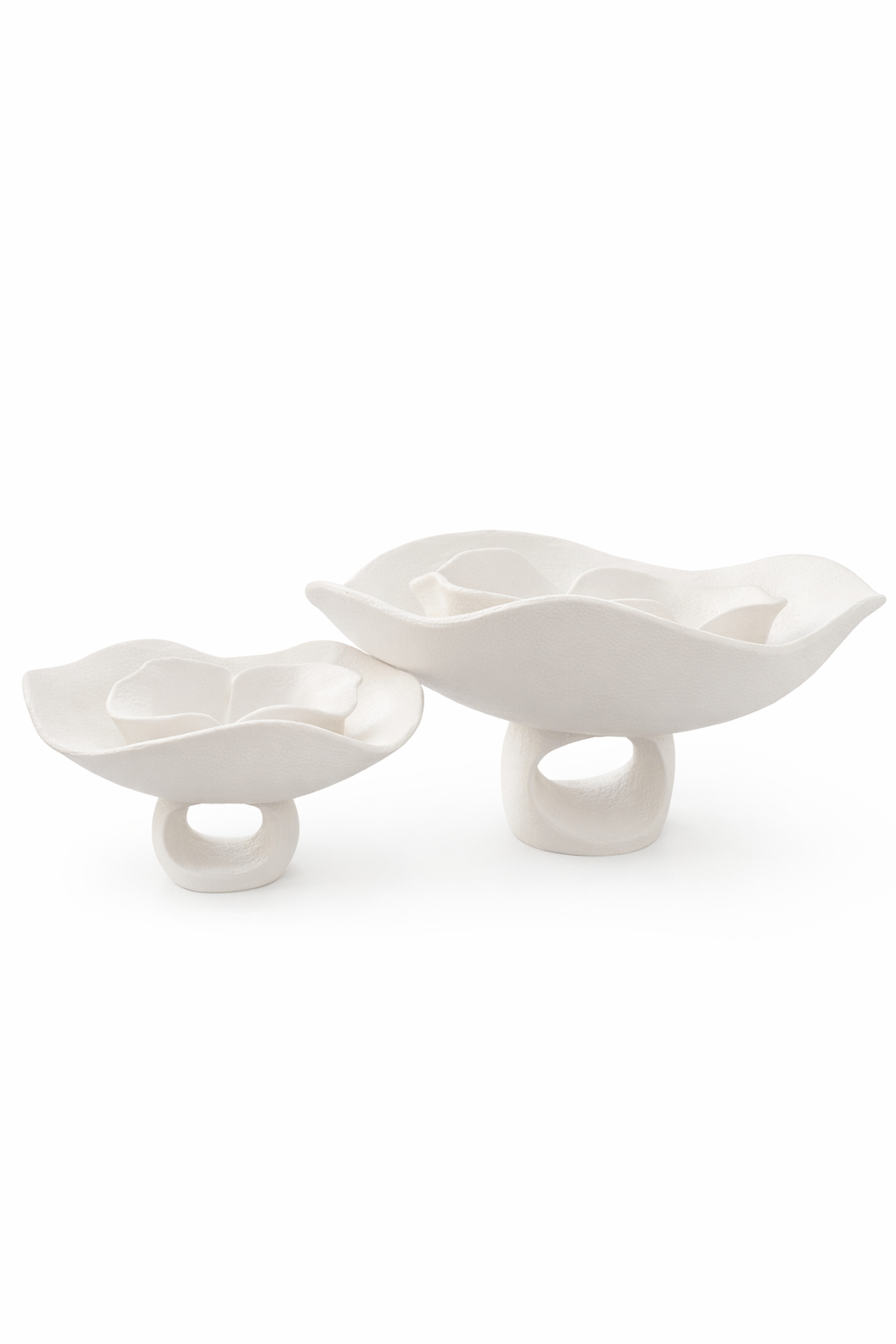 Statement Decoratie Wit | Luxe Design Centerpiece Schaal