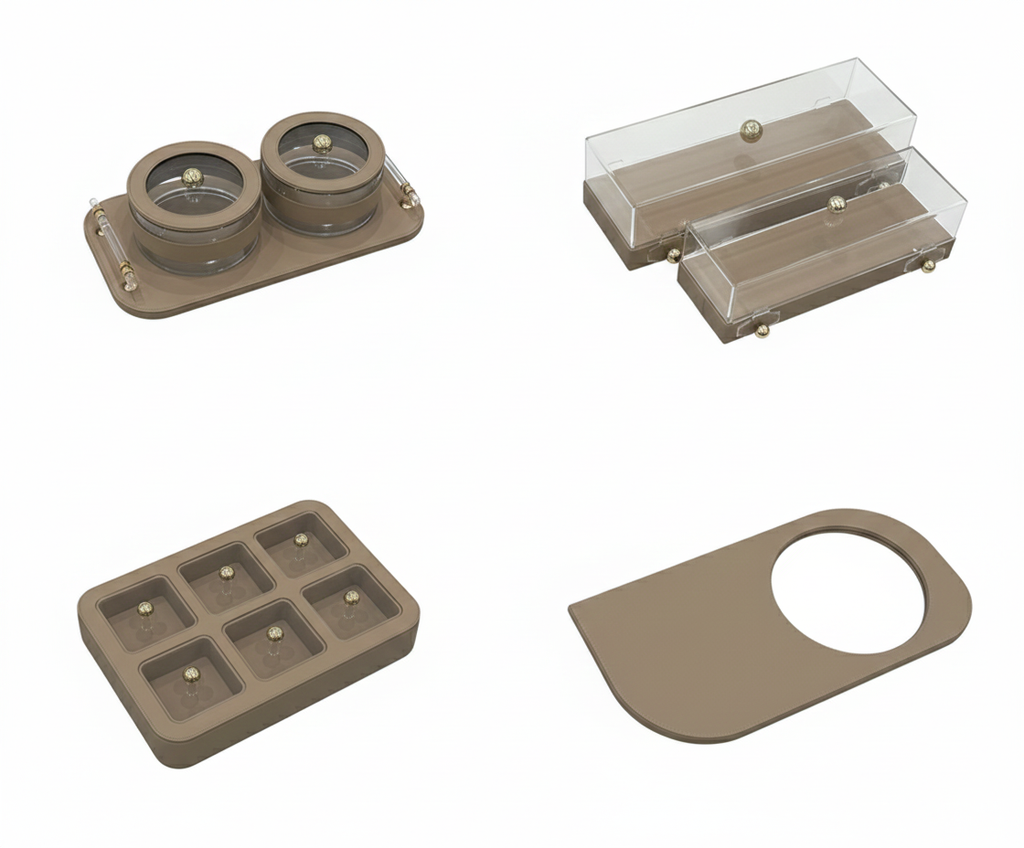 Sandstone Elegante Set | Luxe Tafelpotten Set