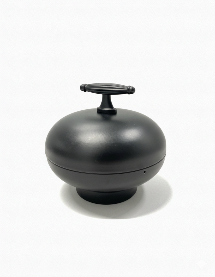 Luna Luxe Tafelset Zwart | Decoratieve Opbergpot