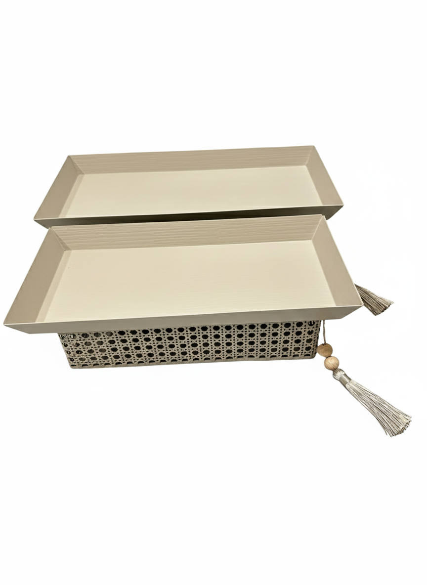Taupe Luxury Set | Elegante Tafelpresentatie Tray