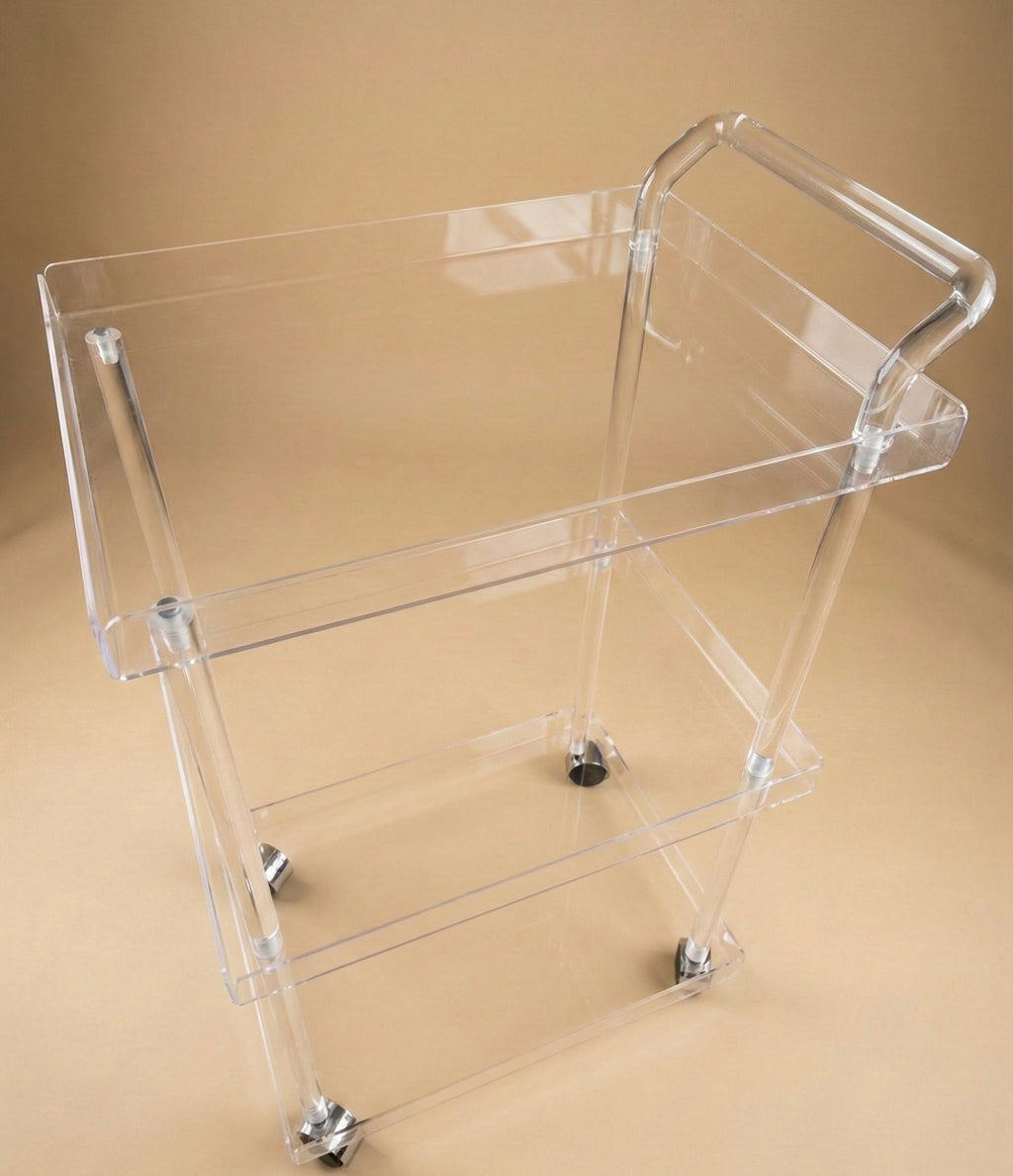 Luxe Rechthoekige Trolley Serveerwagen