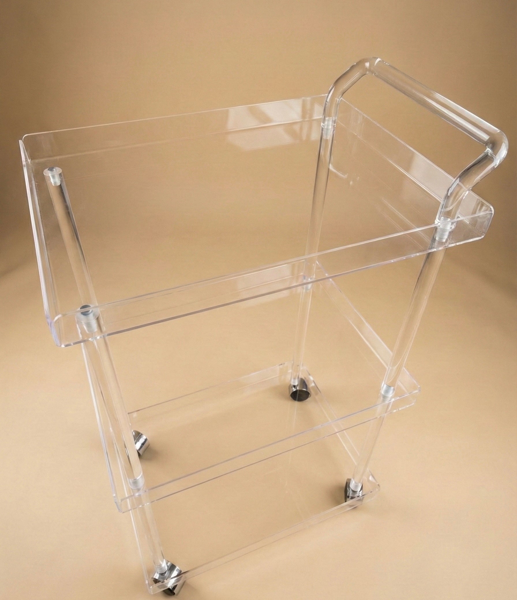 Luxe Rechthoekige Trolley Serveerwagen