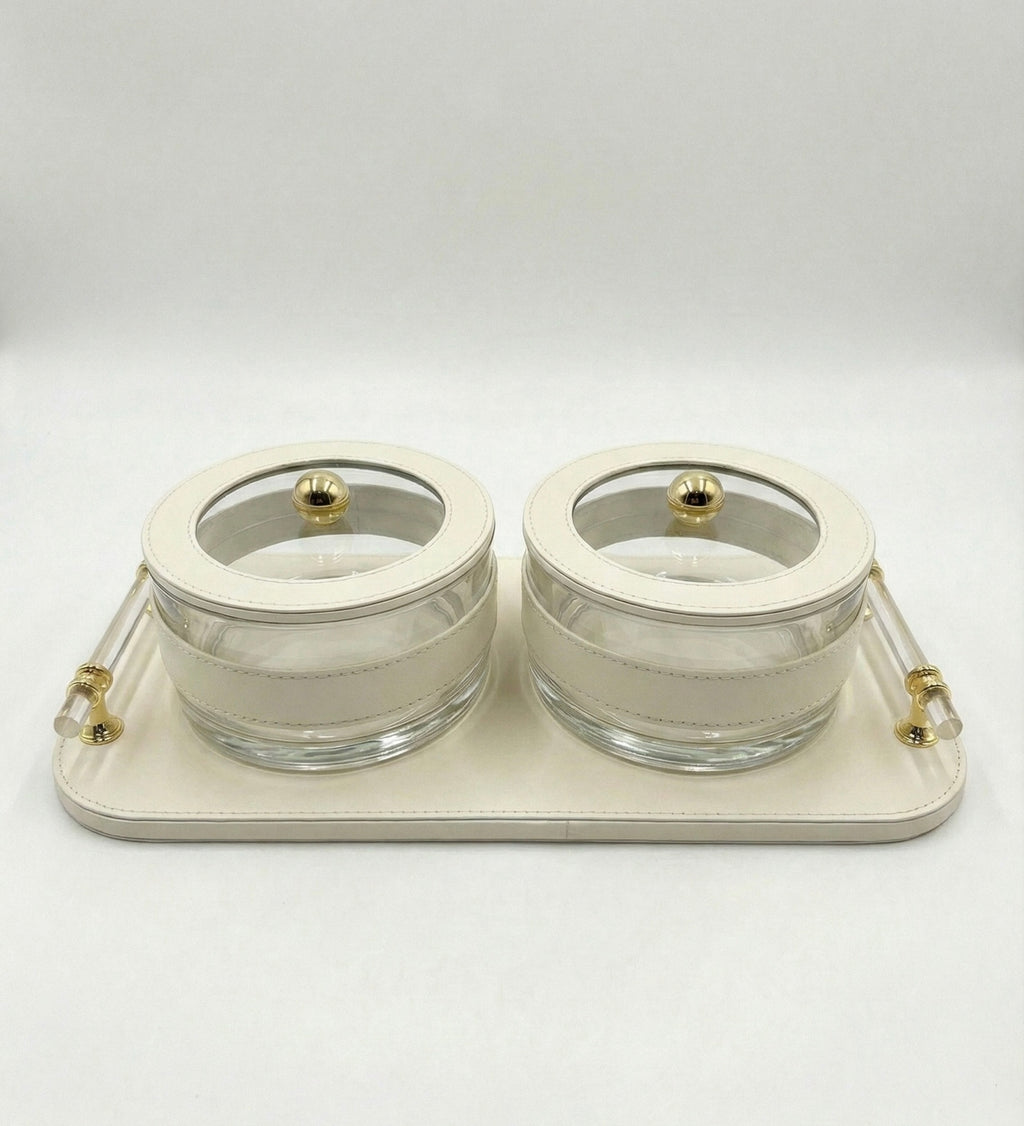 Beige Elegance Set | Luxe Tafelpotten Set