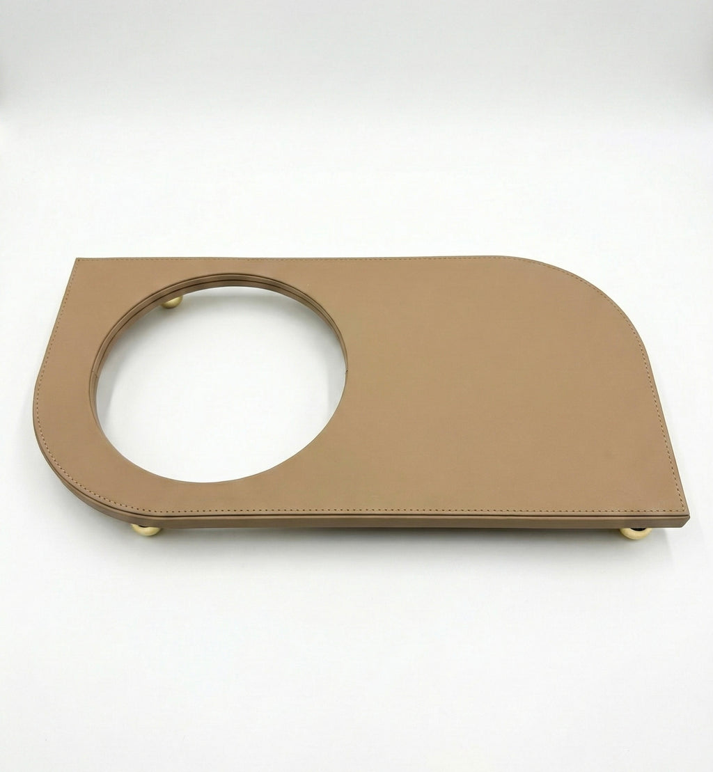 Sandstone Elegance Set | Sofa Tray Bekerhouder