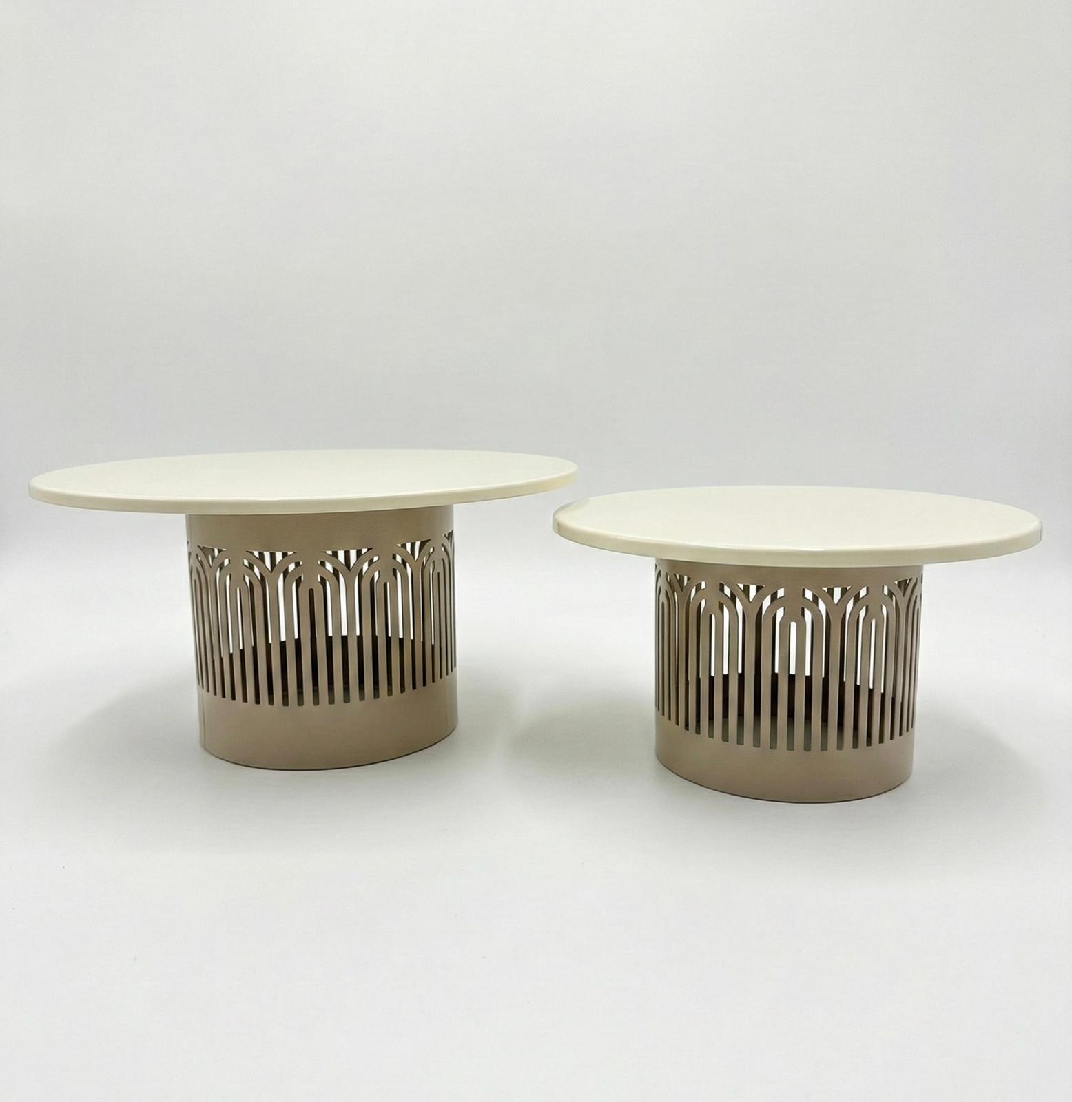 Beige Luxury Complete Set | Luxe Serveerschaal met Stolp met Serveerstandaard