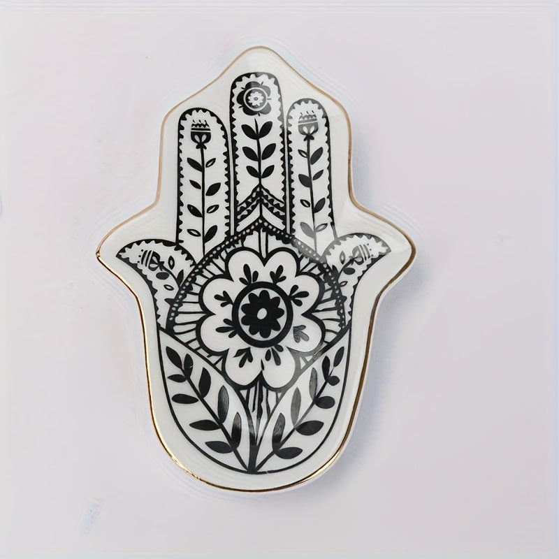 PalmTray - Ovale Keramische Sieradenlade